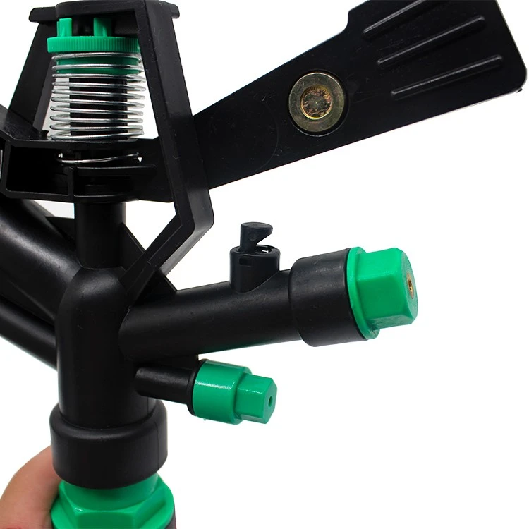 plastic garden water sprinkler
